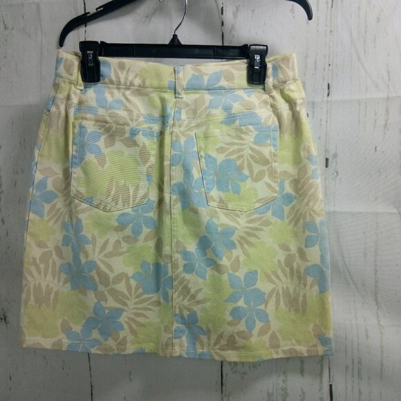 Ann Taylor Women's Size 10 Floral A-Line Skirt - Picture 5 of 7